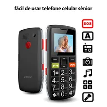 Artfone C1 Big Button Mobile Phone for Elderly, Unlocked Senior Mobile Phone With SOS Emergency Button,1400mAh Battery
Artfone C1 Big Button Mobile Phone for Elderly, Unlocked Senior Mobile Phone With SOS Emergency Button,1400mAh Battery