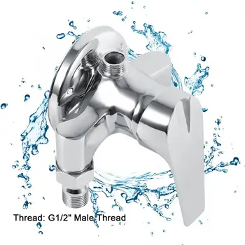 G1/2 Inch Male Thread Hot And Cold Water Mixer Mixing Control Valve For Bathroom Shower Bathroom Accessories
G1/2 Inch Male Thread Hot And Cold Water Mixer Mixing Control Valve For Bathroom Shower Bathroom Accessories