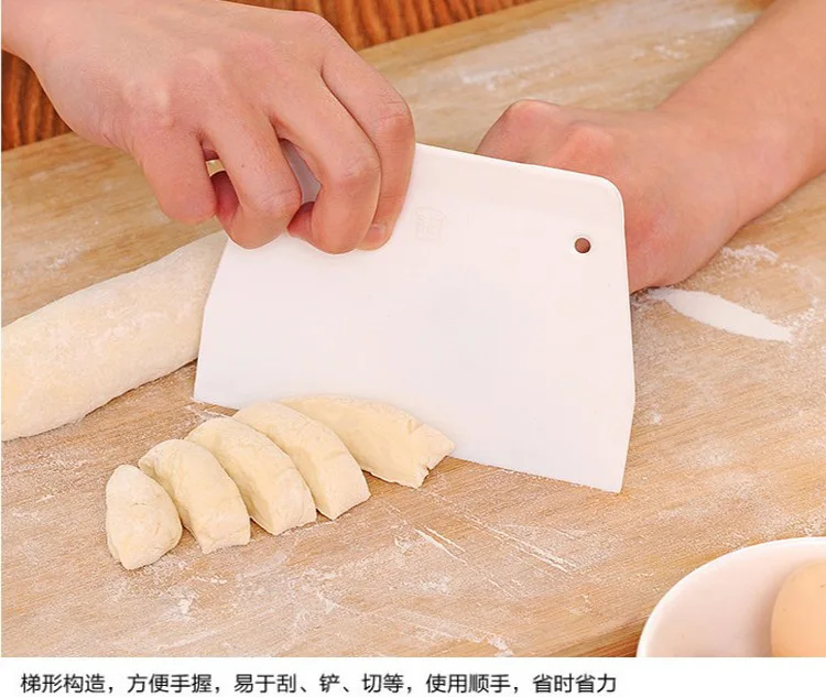 Silicone Spatula Cream Cake dough and cut knife baking scraping board plastic scraper trapezoidal plate small baking tools
Silicone Spatula Cream Cake dough and cut knife baking scraping board plastic scraper trapezoidal plate small baking tools