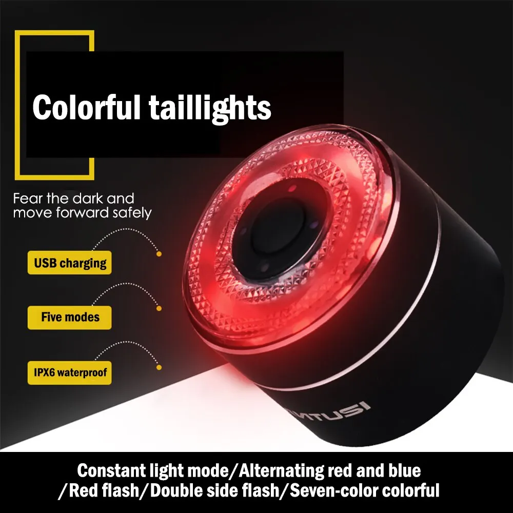 Bicycle Rear Light USB Rechargeable IPX8 Waterproof Bike Light For MTB Helmet Pack Bag Tail Light Cycling Taillight
Bicycle Rear Light USB Rechargeable IPX8 Waterproof Bike Light For MTB Helmet Pack Bag Tail Light Cycling Taillight