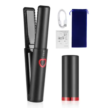 Portable hair straightener electric curling hair machine multi-function curly straight dual-use hair tool
Portable hair straightener electric curling hair machine multi-function curly straight dual-use hair tool