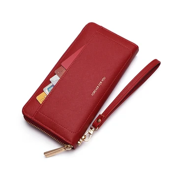 2020 New Women Wallet Long Large-Capacity Zipper Clutch Wallet Fashion Plain Weave Clutch Bag 
2020 New Women Wallet Long Large-Capacity Zipper Clutch Wallet Fashion Plain Weave Clutch Bag