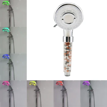 7 Color gradually Changing Shower Heads LED shower heads Light Glow LED Faucet With Adapter For Most Faucet Kitchen Bathroom Tap
7 Color gradually Changing Shower Heads LED shower heads Light Glow LED Faucet With Adapter For Most Faucet Kitchen Bathroom Tap