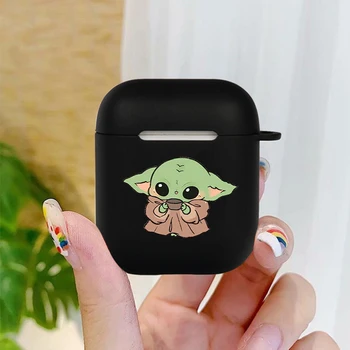 Soft Case For Apple airpods case Baby Yoda Star War Mandalorian Bluetooth Earphone Case For Airpods 12 Headphone Protective Case
Soft Case For Apple airpods case Baby Yoda Star War Mandalorian Bluetooth Earphone Case For Airpods 12 Headphone Protective Case