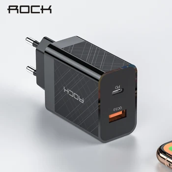 ROCK 36W QC 3.0 PD Fast USB Charger For Xiaomi iPhone Samsung S10 Quick Charge 3.0 USB Phone Charger Adapter carregador portatil
ROCK 36W QC 3.0 PD Fast USB Charger For Xiaomi iPhone Samsung S10 Quick Charge 3.0 USB Phone Charger Adapter carregador portatil