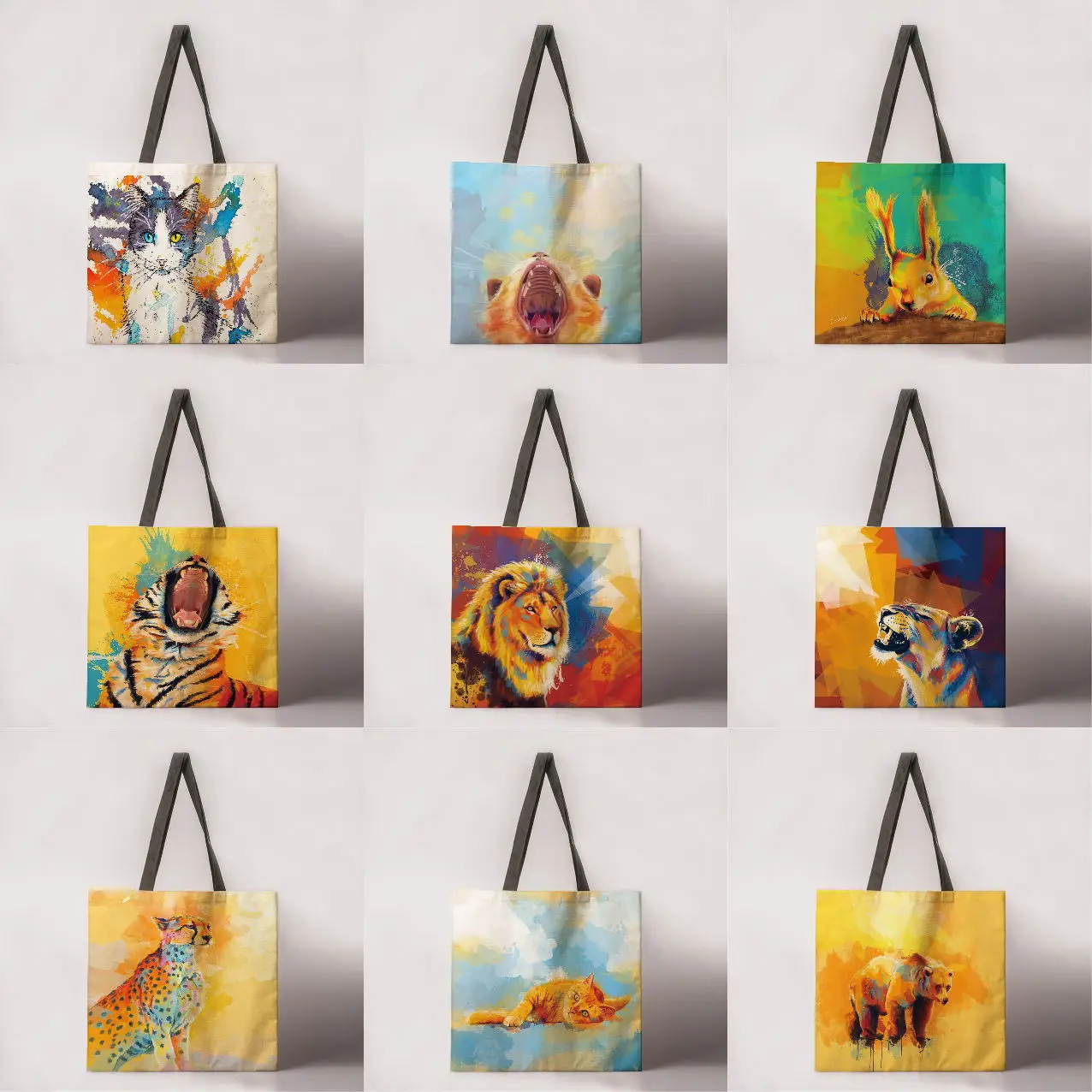Watercolor animal print bag ladies leisure handbag ladies shoulder bag outdoor beach bag foldable shopping bag
Watercolor animal print bag ladies leisure handbag ladies shoulder bag outdoor beach bag foldable shopping bag