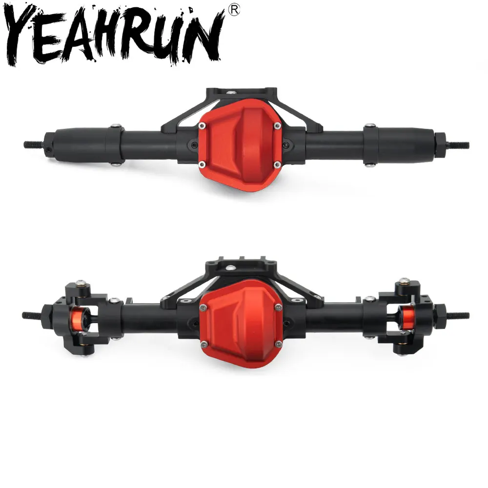 YEAHRUN TFL style Metal Alloy Front & Rear Axle Set black For Axial SCX10 1/10 RC Crawler
YEAHRUN TFL style Metal Alloy Front & Rear Axle Set black For Axial SCX10 1/10 RC Crawler