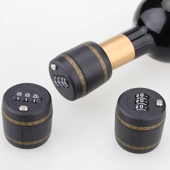 Combination Lock Wine Stopper Vacuum Plug Device Digital Coded Lock Plastic Bottle Password Lock Wine Tools
Combination Lock Wine Stopper Vacuum Plug Device Digital Coded Lock Plastic Bottle Password Lock Wine Tools