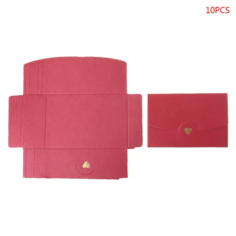 10pcs Blank Mini Heart Retro Paper Envelopes Wedding Party Invitation Envelope For Letter Greeting Cards
10pcs Blank Mini Heart Retro Paper Envelopes Wedding Party Invitation Envelope For Letter Greeting Cards
