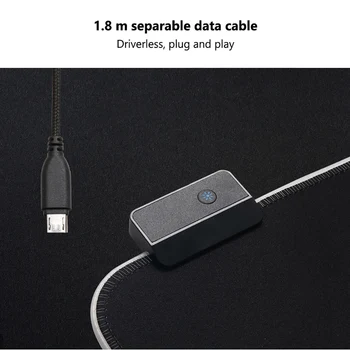Rubber Locking Edge Large Size Gaming Anti-slip Mouse Pad Home Office Computer Accessories Rectangle LED Lighting Fashion Soft
Rubber Locking Edge Large Size Gaming Anti-slip Mouse Pad Home Office Computer Accessories Rectangle LED Lighting Fashion Soft