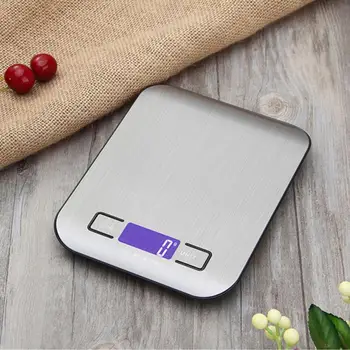 1PC Electronic Scale Household Power Saving Stainless Steel Environmental Screen Display Scale Kitchen Food Baking Flour Scale
1PC Electronic Scale Household Power Saving Stainless Steel Environmental Screen Display Scale Kitchen Food Baking Flour Scale