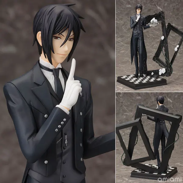 Black Butler 25cm Sebastian Michaelis Book Of Circus Animation japanese anime figures action & toy figures Model Collection
Black Butler 25cm Sebastian Michaelis Book Of Circus Animation japanese anime figures action & toy figures Model Collection