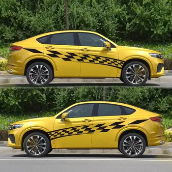 Plaid Flag Side Skirt Sports Version Universal Style Personality Door Sticker Stripe Lattice Totem Body Sticker
Plaid Flag Side Skirt Sports Version Universal Style Personality Door Sticker Stripe Lattice Totem Body Sticker