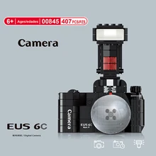 Creative Small Particle Digital SLR Camera Model Building Blocks Digital Camera DIY Assembled Building Blocks Children's Toys
Creative Small Particle Digital SLR Camera Model Building Blocks Digital Camera DIY Assembled Building Blocks Children's Toys