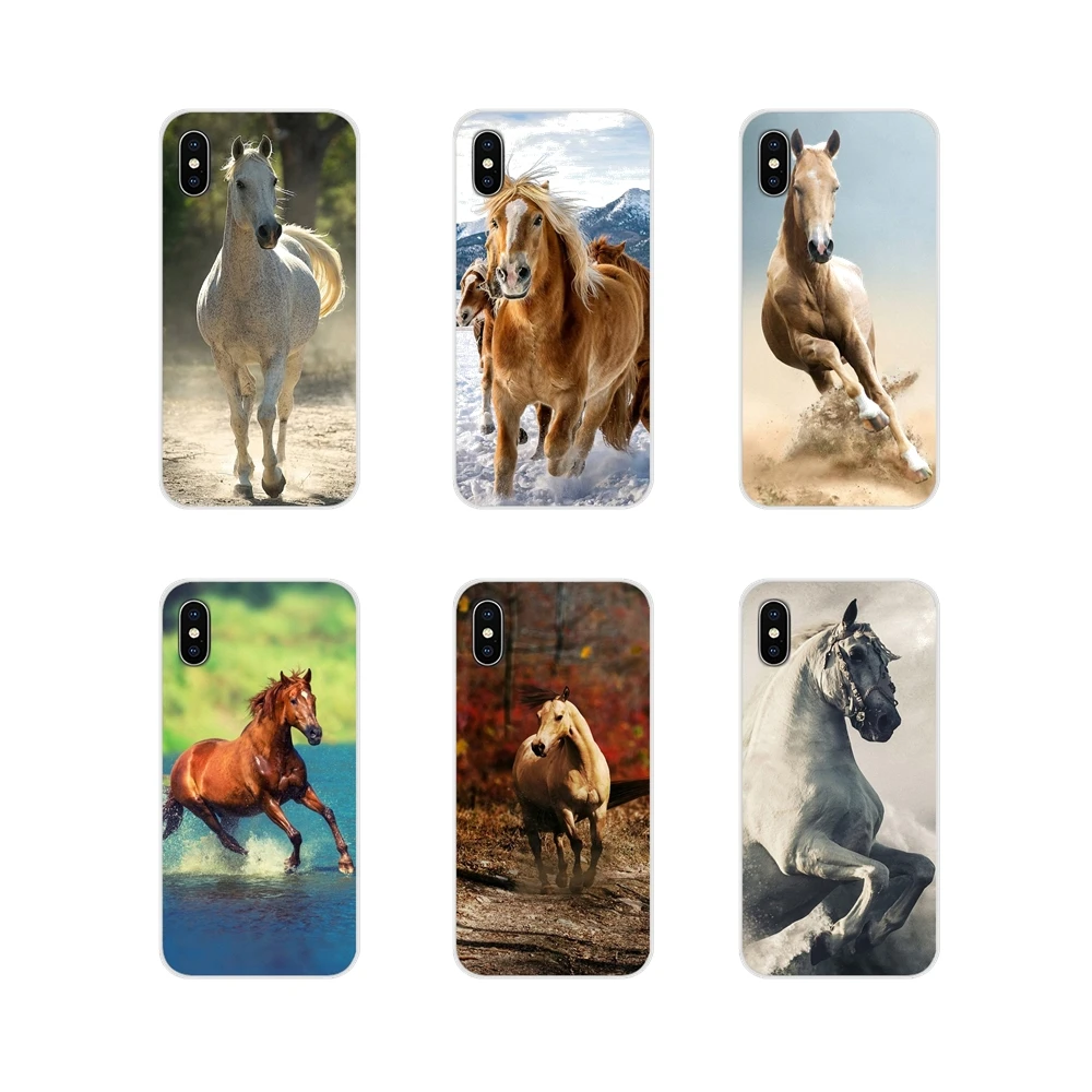 Для Samsung Galaxy S2 S3 S4 S5 Mini S6 S7 Edge S8 S9 S10E Lite Plus Horse аксессуары для бега чехлы телефонов |