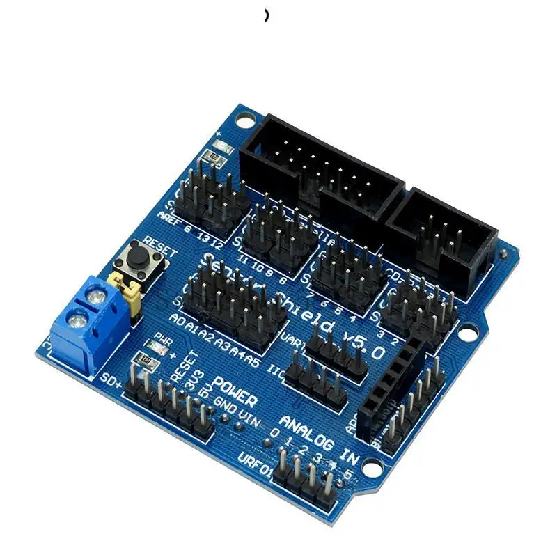 V5.0 сенсор Щит Плата расширения для arduino электронные строительные блоки робот