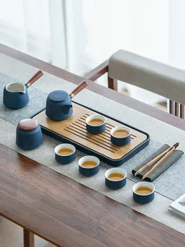 Kung Fu Tea Set Household Small Set Simple Office Ceramic Side Handle Pot Water Storage Dry Tea Tray Tea Pitcher
Kung Fu Tea Set Household Small Set Simple Office Ceramic Side Handle Pot Water Storage Dry Tea Tray Tea Pitcher