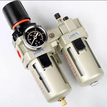 Pneumatic AC4010-04 Air Filter Regulator Lubricator Combination F.R.L 1/2'' bsp Two Union AW4000 + AL4000 SMC Type 3000L/Min
Pneumatic AC4010-04 Air Filter Regulator Lubricator Combination F.R.L 1/2'' bsp Two Union AW4000 + AL4000 SMC Type 3000L/Min