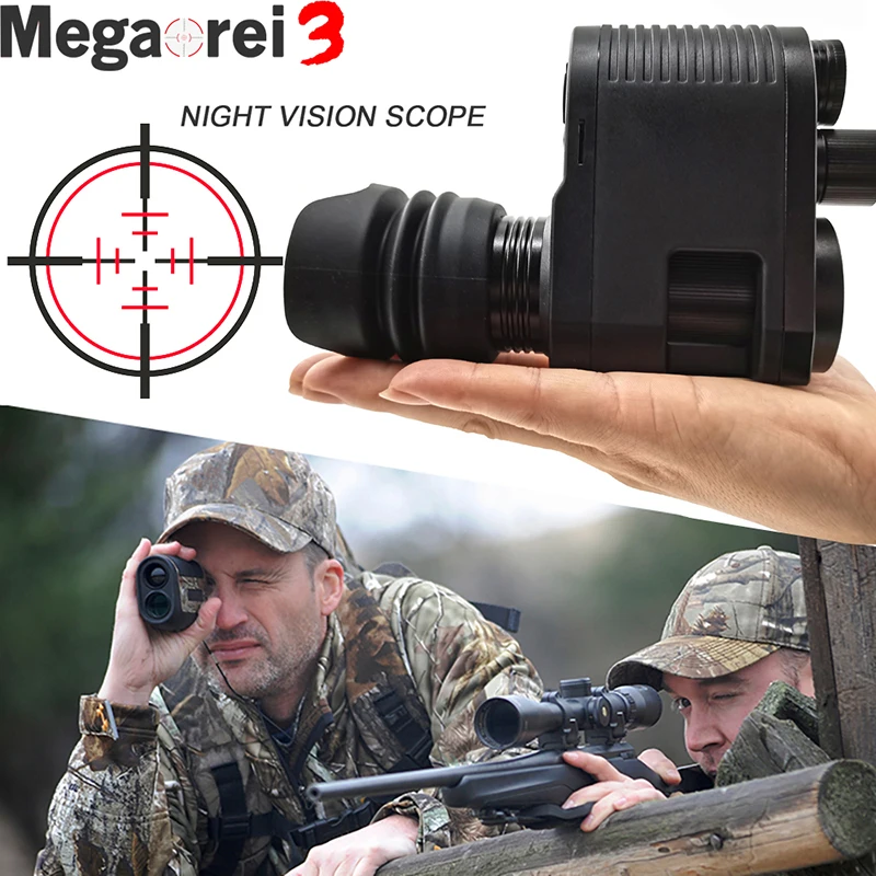 Megaorei3 Night Vision Hunting Rifle scope NV007 Optics Sight Wildlife Hunting Camera 850nm Infrared Laser IR Telescope HD720P
Megaorei3 Night Vision Hunting Rifle scope NV007 Optics Sight Wildlife Hunting Camera 850nm Infrared Laser IR Telescope HD720P