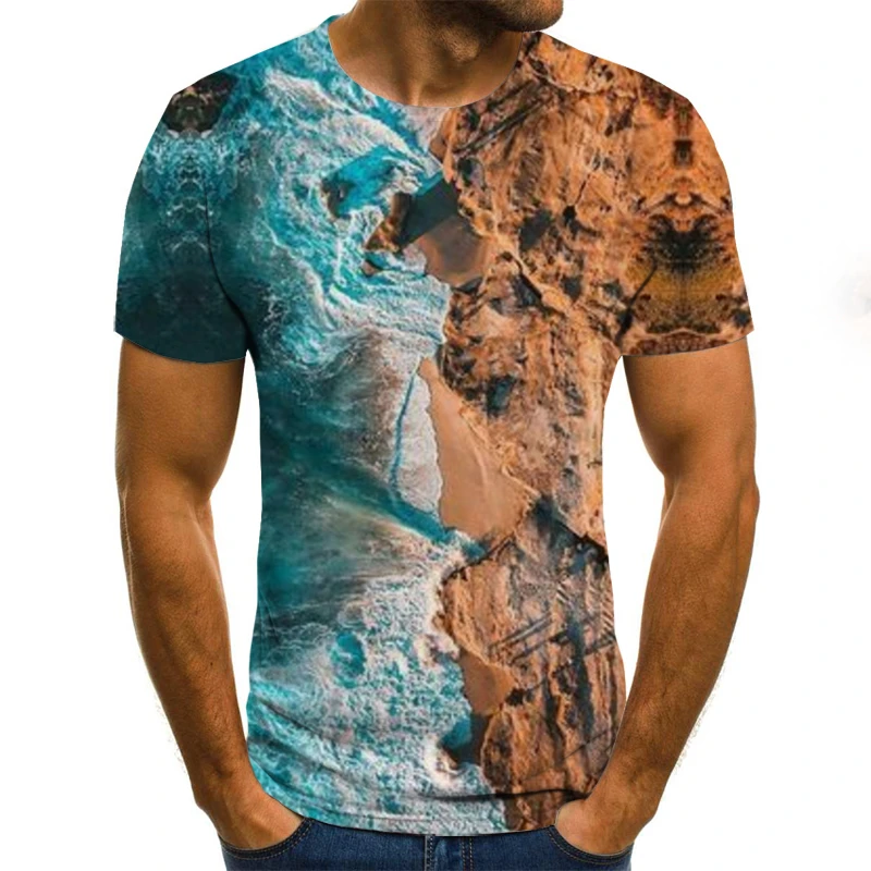 2020 Hot summer 3D T-shirt men's short sleeve cool colorful T-shirt brand summer men's
2020 Hot summer 3D T-shirt men's short sleeve cool colorful T-shirt brand summer men's