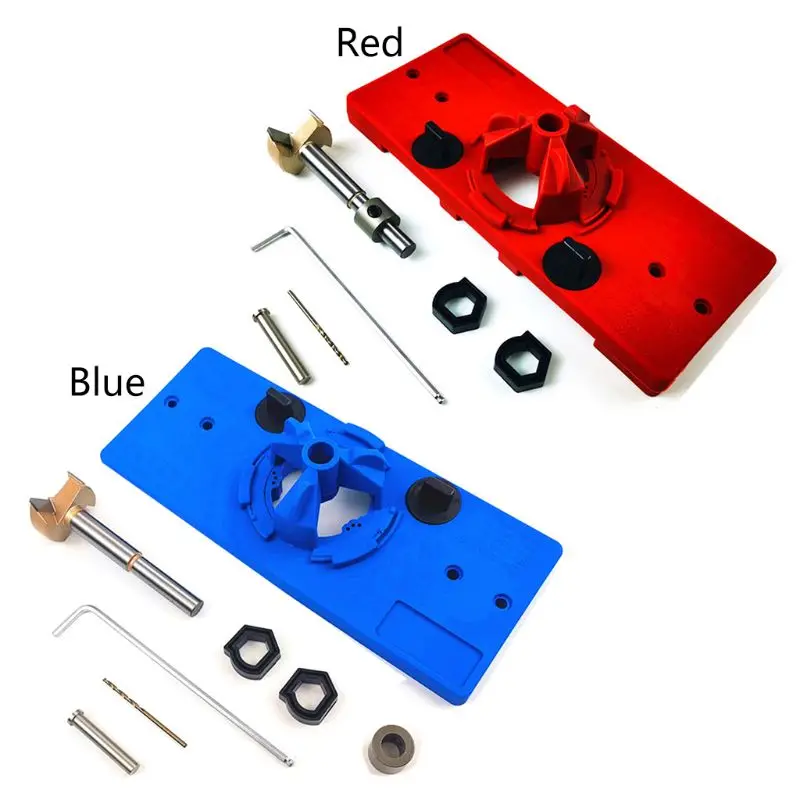 35MM Cup Style Hinge Jig Boring Hole Drill Guide Forstner Bit Woodworking Tools
35MM Cup Style Hinge Jig Boring Hole Drill Guide Forstner Bit Woodworking Tools