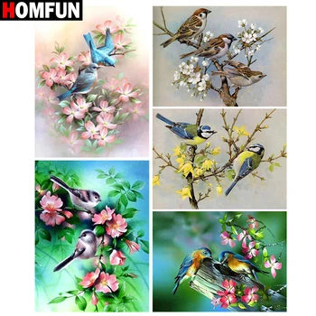 HOMFUN Diamond Painting Cross Stitch "Flowers and birds" Full Square Round Diy 5d Diamond Embroidery Picture Rhinestone Art
HOMFUN Diamond Painting Cross Stitch "Flowers and birds" Full Square Round Diy 5d Diamond Embroidery Picture Rhinestone Art