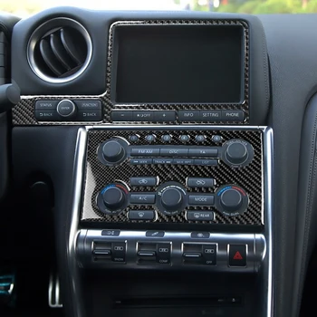 Radio Trim Stickers Personal Car Elements Carbon Fiber Navigation Easily Installation for Nissan GT-R R35 2008-2016 LHD
Radio Trim Stickers Personal Car Elements Carbon Fiber Navigation Easily Installation for Nissan GT-R R35 2008-2016 LHD