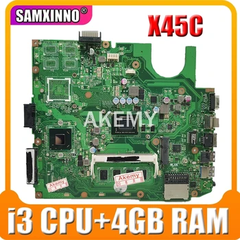 Akemy For ASUS X45C Laotop Mainboard X45C X45VD X45V X45 Motherboard with i3 cpu + 4GB RAM
Akemy For ASUS X45C Laotop Mainboard X45C X45VD X45V X45 Motherboard with i3 cpu + 4GB RAM