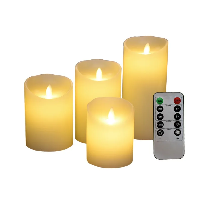 Candles LED Flameless Candle Light with Timer Remote Control Smooth Flicker Candle Light Battery Operated for Home Wedding Decor
Candles LED Flameless Candle Light with Timer Remote Control Smooth Flicker Candle Light Battery Operated for Home Wedding Decor