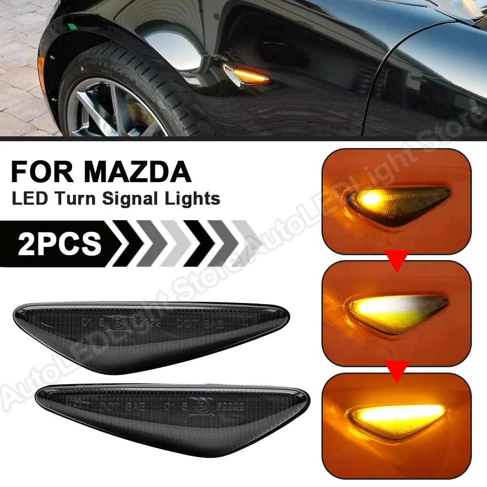 Dynamic Sequential LED Side Marker Turn Signal Light For Mazda MX-5 RX8 6 Atenza GH 5 Premacy CW Nissan Lafesta Fiat 124 Spider
Dynamic Sequential LED Side Marker Turn Signal Light For Mazda MX-5 RX8 6 Atenza GH 5 Premacy CW Nissan Lafesta Fiat 124 Spider