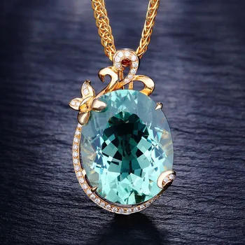MENGYI Luxury Fashion Flower Design Golden Pendant Inlaid Large Oval Green Zircon Women's Wedding Jewelry Charm 9 2 5 Necklace
MENGYI Luxury Fashion Flower Design Golden Pendant Inlaid Large Oval Green Zircon Women's Wedding Jewelry Charm 9 2 5 Necklace