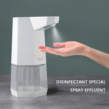 360ml Automatic Soap Dispenser For Bathroom Kitchen Touchless Sensor Hand Sanitizer Alcohol Spray Soap Dispenser Dtorage Box
360ml Automatic Soap Dispenser For Bathroom Kitchen Touchless Sensor Hand Sanitizer Alcohol Spray Soap Dispenser Dtorage Box