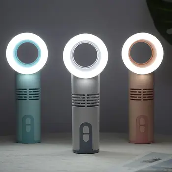 Mini Portable Bladeless Fan USB Charging Handheld Cooling Fan Air Cooler LED Light for Home Dormitory
Mini Portable Bladeless Fan USB Charging Handheld Cooling Fan Air Cooler LED Light for Home Dormitory