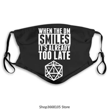 Cheap masks Online Crew Neck Men Cotton cartoon Machine It Already Too Late Dungeon And Dragons masks-in masks from Men's pm2.5 
Cheap masks Online Crew Neck Men Cotton cartoon Machine It Already Too Late Dungeon And Dragons masks-in masks from Men's pm2.5