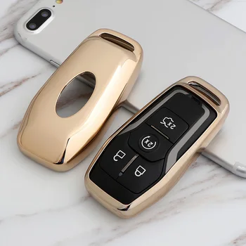 TPU Key Case Cover Shell for 2015 2016 FORD FUSION MONDEO MUSTANG F-150 LINCOLN EDGE EXPLORER MK 4 button Car Accessories
TPU Key Case Cover Shell for 2015 2016 FORD FUSION MONDEO MUSTANG F-150 LINCOLN EDGE EXPLORER MK 4 button Car Accessories