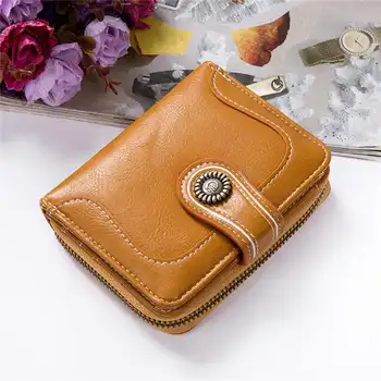 Women Fashion Fuax Leather Wallet Card Holder Short Purse 
Women Fashion Fuax Leather Wallet Card Holder Short Purse