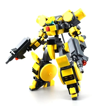 307Pcs Moc City Guard Unmanned Mecha Model Assembly Small Particle Building Blocks Educational Toy Set For Children Toys- Yellow
307Pcs Moc City Guard Unmanned Mecha Model Assembly Small Particle Building Blocks Educational Toy Set For Children Toys- Yellow