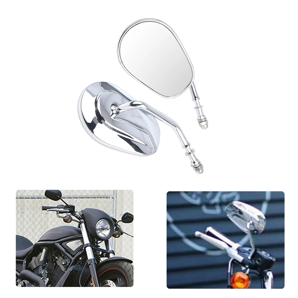 Motorcycle Rearview Mirrors For Harley Custom Road King Fatboy Softail Dyna Bobber Street Glide For XL Sportster 883 1200 XL883
Motorcycle Rearview Mirrors For Harley Custom Road King Fatboy Softail Dyna Bobber Street Glide For XL Sportster 883 1200 XL883