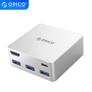ORICO CDHU3 Type-C HUB USB3.0 HDMI Aluminum Mini Docking Station PD Function for MacBook Pro-Silver
ORICO CDHU3 Type-C HUB USB3.0 HDMI Aluminum Mini Docking Station PD Function for MacBook Pro-Silver