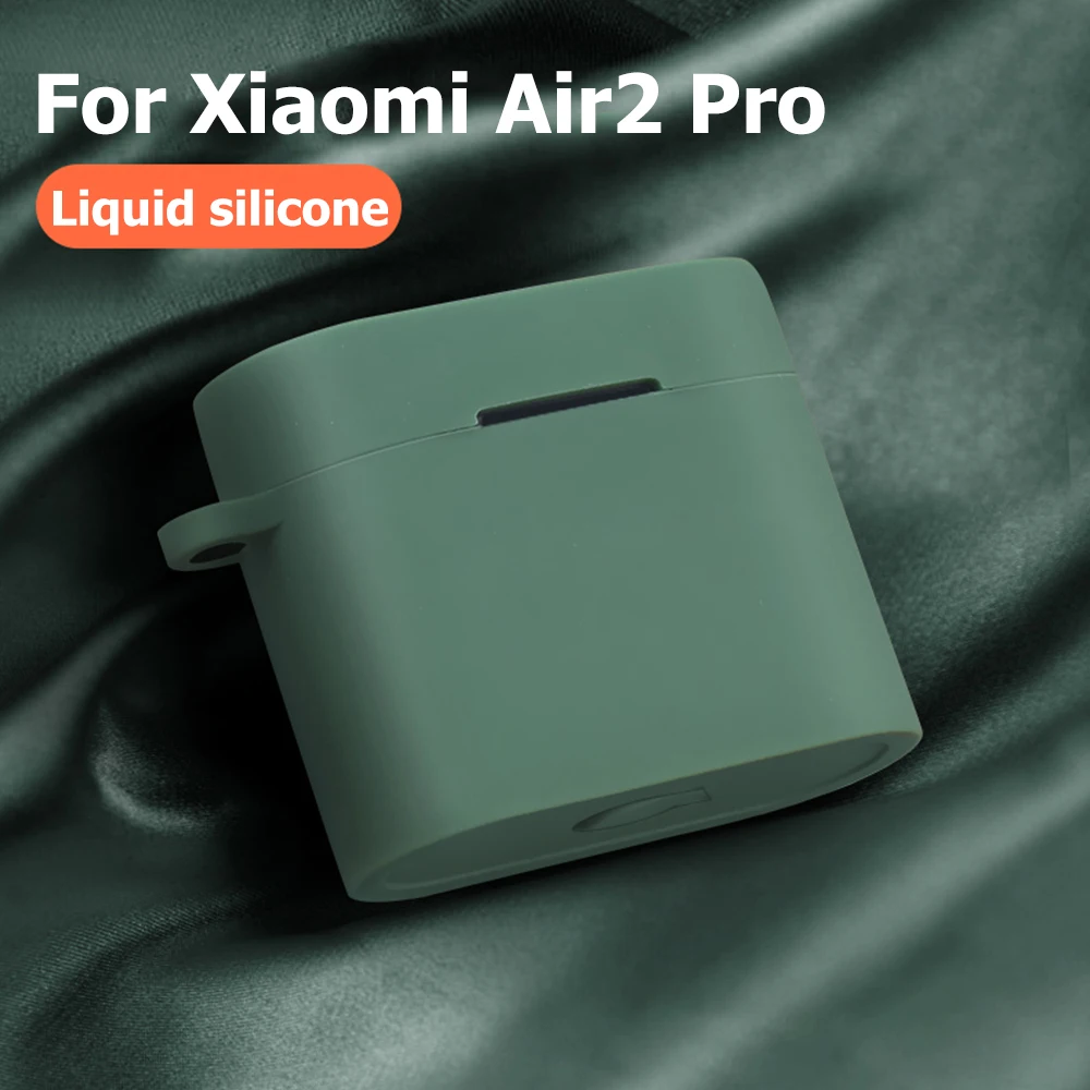 Силиконовый чехол для Mi Air 2 Pro беспроводной Bluetooth-гарнитуры Xiaomi Airdots защитный с