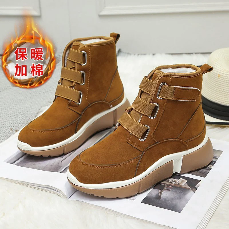 Moxxy Brown Warm Fur Winter Sneakers Women 2020 Casual Platform Sneakers Basket Femme Black Plush High Top Chunky Shoes Women
Moxxy Brown Warm Fur Winter Sneakers Women 2020 Casual Platform Sneakers Basket Femme Black Plush High Top Chunky Shoes Women