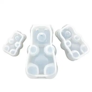 DIY Crystal Epoxy Resin Silicone Mould Mirror Sitting Bear Cubs Shaped Decoration
DIY Crystal Epoxy Resin Silicone Mould Mirror Sitting Bear Cubs Shaped Decoration