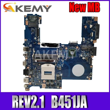 Akemy B451JA Laptop motherboard REV2.1 For Asus B451JA notebook mainboard Tested Working fully tested free shipping
Akemy B451JA Laptop motherboard REV2.1 For Asus B451JA notebook mainboard Tested Working fully tested free shipping