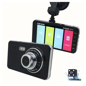 1080P Car DVR Camera Dual Lens IPS 4 Inch Full HD Video Registrator Night Vision Car Recorder FHD 1080P Dash Cam 
1080P Car DVR Camera Dual Lens IPS 4 Inch Full HD Video Registrator Night Vision Car Recorder FHD 1080P Dash Cam