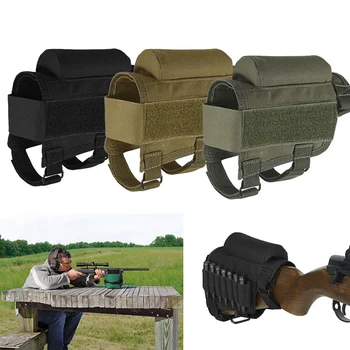 Rifle Package Bullet Holder Bag Outdoor Sports Sniper Equipment Nylon Butt Stock Cheek Rest Hunting Accessories
Rifle Package Bullet Holder Bag Outdoor Sports Sniper Equipment Nylon Butt Stock Cheek Rest Hunting Accessories