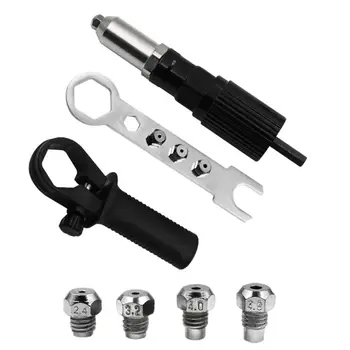 Electric Rivet Nut Core Pulling Riveting Adapter Riveting Tool Cordless Drill Adaptor Insert Nut Combination Hand Gadget
Electric Rivet Nut Core Pulling Riveting Adapter Riveting Tool Cordless Drill Adaptor Insert Nut Combination Hand Gadget