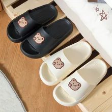 New Cute Bear Women Platform Slippers Summer Beach Eva Soft Sole Slide Leisure Men Ladies Indoor Bathroom Anti-slip Shoes
New Cute Bear Women Platform Slippers Summer Beach Eva Soft Sole Slide Leisure Men Ladies Indoor Bathroom Anti-slip Shoes