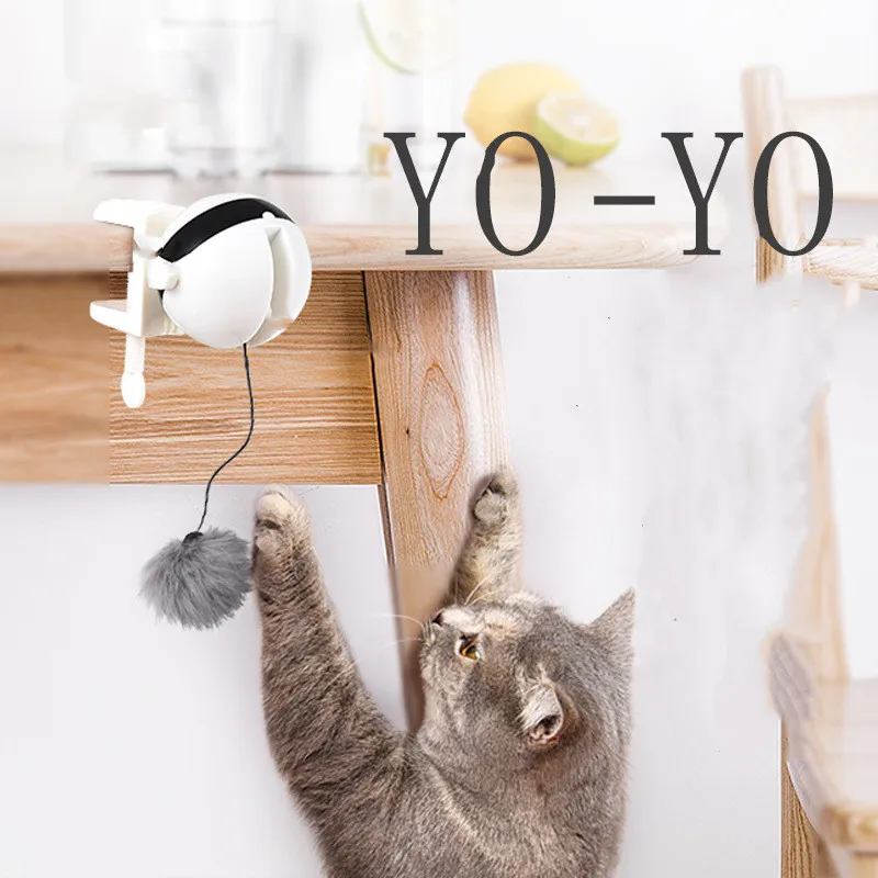 Funny Cat Toy Yo-Yo Lifting Ball Electric Flutter Rotating Interactive Puzzle Pet Cat Toy
Funny Cat Toy Yo-Yo Lifting Ball Electric Flutter Rotating Interactive Puzzle Pet Cat Toy
