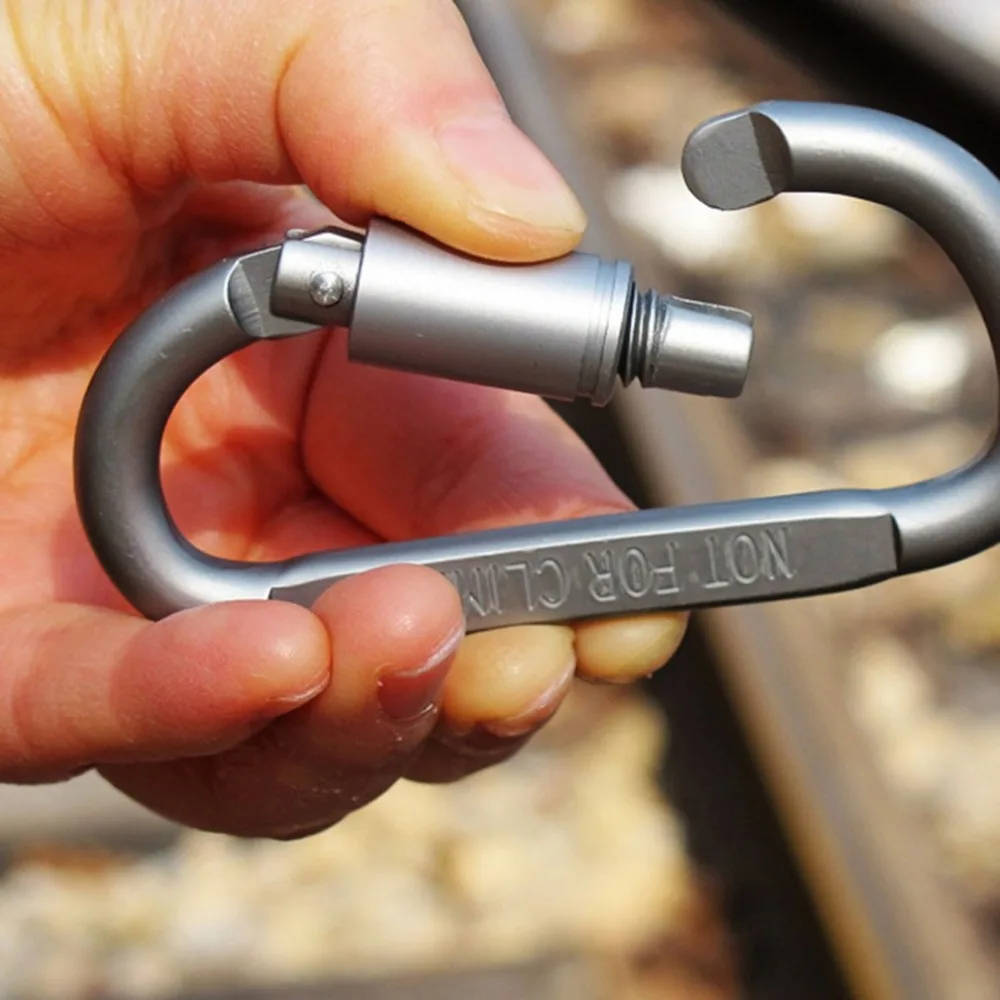 Tactical Airsoft mini Carabiner Spring Backpack Clasps EDC Buckle Keychain Bottle Hook tool Hunt Camp Hike Climb Paracord New
Tactical Airsoft mini Carabiner Spring Backpack Clasps EDC Buckle Keychain Bottle Hook tool Hunt Camp Hike Climb Paracord New