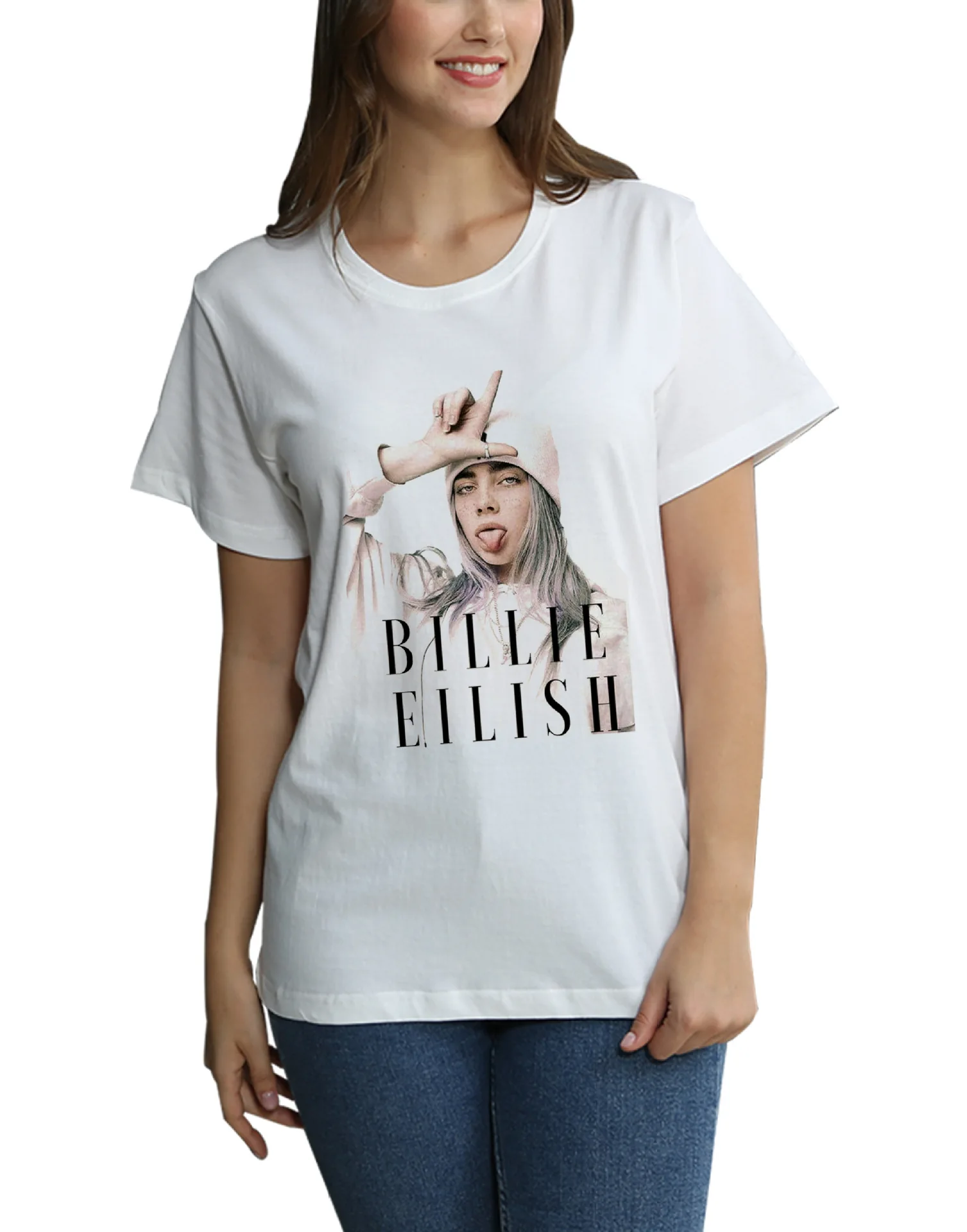 Billie eilish 2020 Printed Off Shoulder Women's T-Shirts Summer Casual Tee Shirt Femme Short Sleeve O-neck Harajuku T Shirt Tops
Billie eilish 2020 Printed Off Shoulder Women's T-Shirts Summer Casual Tee Shirt Femme Short Sleeve O-neck Harajuku T Shirt Tops